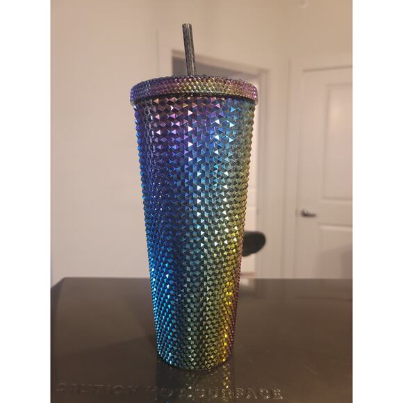 Starbucks Oil Slick Rainbow Iridescent Tumbler - Picture 6 of 10